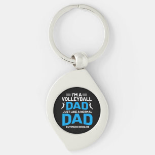 Porte-clés Cadeau de volley-ball drôle et mignon pour papas e