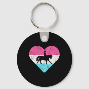 Porte-clés Cadeau D'Équitation Vintage Rétro Pour Femmes Ou G
