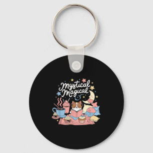 Porte-clés Cadeau d'espace esthétique rétro magique mystique