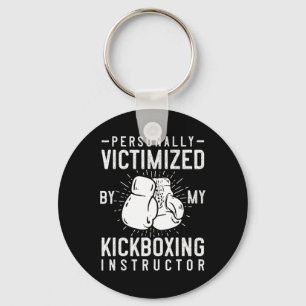Porte-clés Cadeau drôle de kickboxing pour la boxe de kickbox