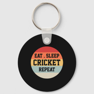 Porte-clés Cadeau drôle rétro pour joueur de cricket