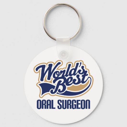 Porte-clés Cadeau du chirurgien oral (Recto)