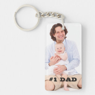 Porte-clés Cadeau fait sur commande bilatéral de père de pa