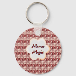 Porte-clés Cadeau floral personnalisé et sur mesure pour la f