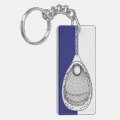 Porte-clés Cadeau Gardien de Crosse (Devant gauche)