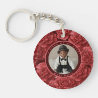 Cadeau hommage vintage Œillet floral