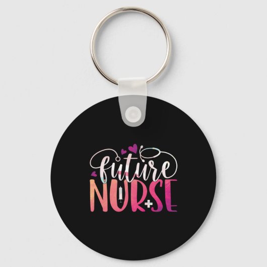 Porte-clés Cadeau infirmière | future infirmière (Recto)