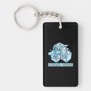 Porte-clés Cadeau infirmière Infirmière de l'école de glace