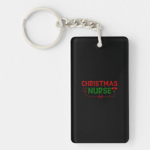 Porte-clés Cadeau infirmière infirmière de Noël