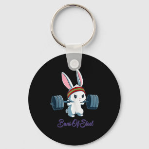 Porte-clés Cadeau lapin   Entraînement De Gym Lover Rabbit