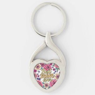 Porte-clés Cadeau Luxe Floral Moderne Collection