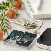 Porte-clés Cadeau mariage (Devant Droit)