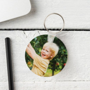 Porte-clés Cadeau Minimaliste Simple Deux Photos