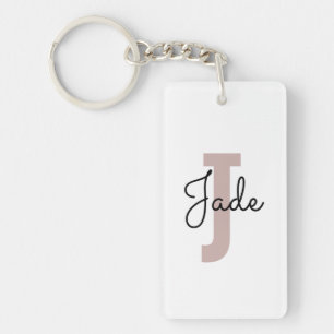 Porte-clés Cadeau Monogramme personnalisé pour les noms comme