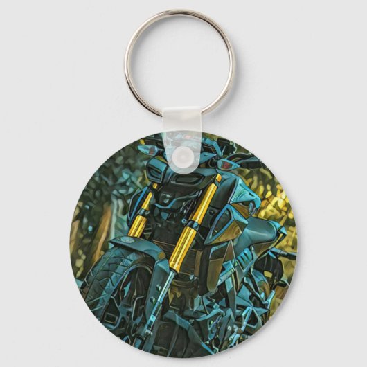 Porte-clés Cadeau moto (Recto)