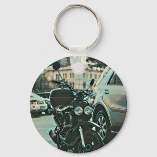 Porte-clés cadeau moto vintage