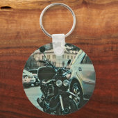 Porte-clés cadeau moto vintage (Recto)