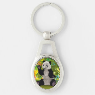 Porte-clés Cadeau parfait pour amateur d'animaux ourson panda