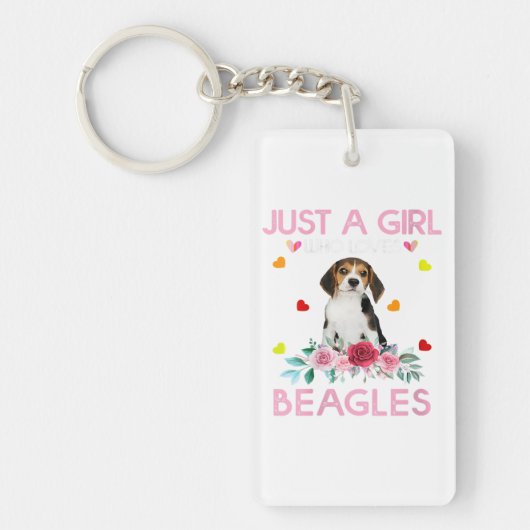 Porte-clés Cadeau parfait pour le Beagle de chien propriétair (Devant)