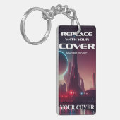 Porte-clés Cadeau personnalisé de couverture de livre de scie (Devant gauche)
