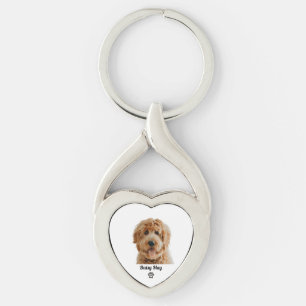 Porte-clés Cadeau personnalisé de photo de chien pour amateur