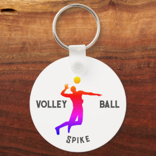 Porte-clés Cadeau personnalisé de volley-ball pour garçons et