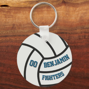 Porte-clés Cadeau personnalisé de volley-ball pour garçons et