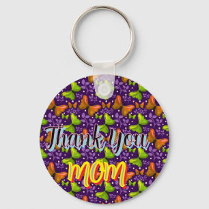 Porte-clés Cadeau personnalisé et sur mesure motif papillon
