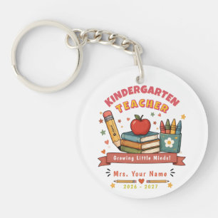 Porte-clés Cadeau personnalisé pour enseignant de maternelle