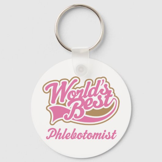 Porte-clés Cadeau Phlebotomiste (Recto)