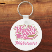 Porte-clés Cadeau Phlebotomiste (Recto)