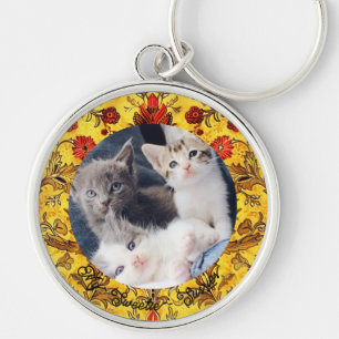 Porte-clés Cadeau photo simple mignon pour Cat Dads Keepsaké