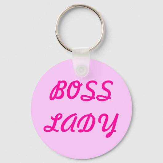 Porte-clés Cadeau Porte - clé Boss Lady (Recto)