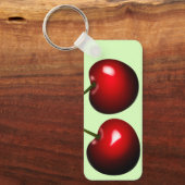 Porte-clés Cadeau Porte - clé cerise - Vos couleurs (Recto)