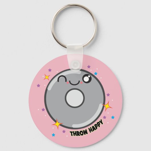 Porte-clés Cadeau Porte - clé Kawaii Discus Thrower (Recto)