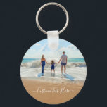 Porte-clés Cadeau Porte - clé photo personnalisé avec vos pho<br><div class="desc">Photo et texte personnalisés - Unique votre propre design - Famille personnalisée / Amis ou Cadeau personnel - Ajouter votre texte et photo - Redimensionnez et déplacez les éléments avec l'outil de personnalisation!</div>