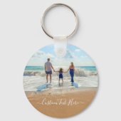 Porte-clés Cadeau Porte - clé photo personnalisé avec vos pho (Verso)