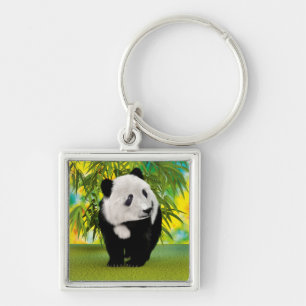 Porte-clés Cadeau pour amateur d'animaux mignon ours en peluc
