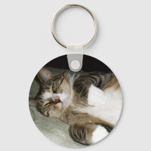 Porte-clés Cadeau pour amateur de chat Manx