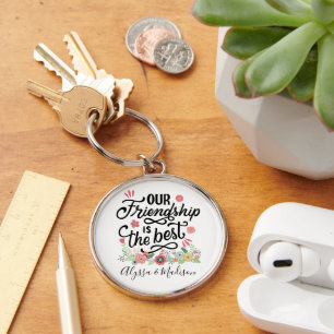 Porte-clés Cadeau pour BFF Notre amitié est la meilleure