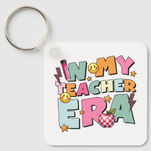 Porte-clés Cadeau pour Enseignant À Mon Ère d'Enseignant