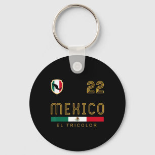 Porte-clés Cadeau pour fan de drapeaux de football vintage Me