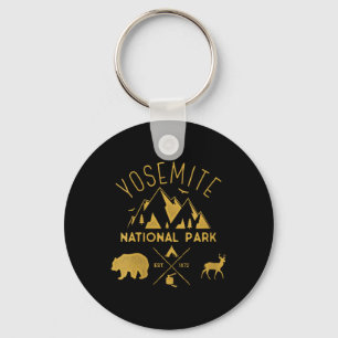 Porte-clés Cadeau pour femmes Parc national de Yosemite Calif