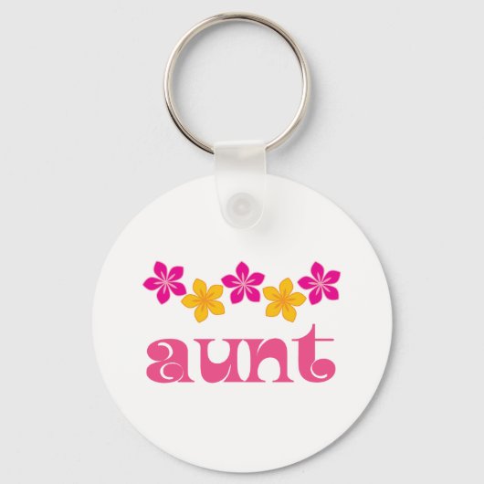 Porte-clés Cadeau pour la tante (Recto)