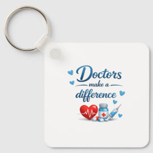 Porte-clés cadeau pour médecin