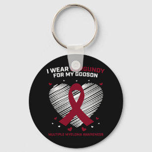 Porte-clés Cadeau Produits du cancer du sang Godson Myeloma m