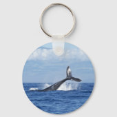 Porte-clés cadeau Queue de Baleine Scénique Juneau (Verso)