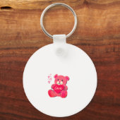 Porte-clés Cadeau romantique de la Saint-Valentin (Verso)