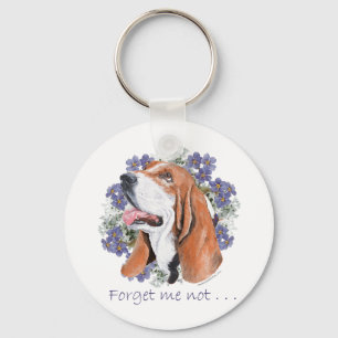 Porte-clés Cadeau souvenir Basset Hound