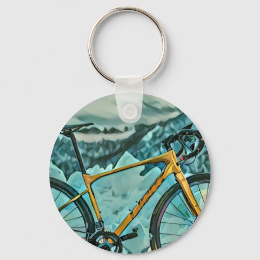 Porte-clés Cadeau Vélo Lover (Recto)